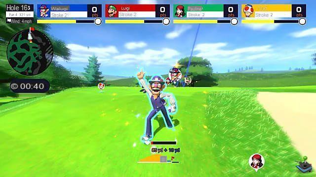 Los personajes de Mario Golf: Super Rush dan el primer tráiler