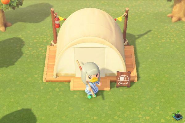 Animal Crossing New Horizons: Camping, how to unlock it?