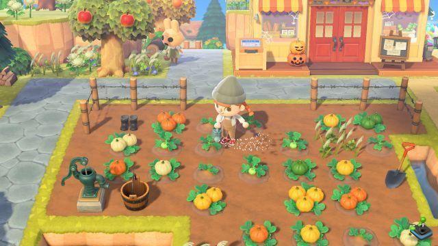 Atualização de outubro para o Halloween, as informações sobre a atualização em Animal Crossing: New Horizons