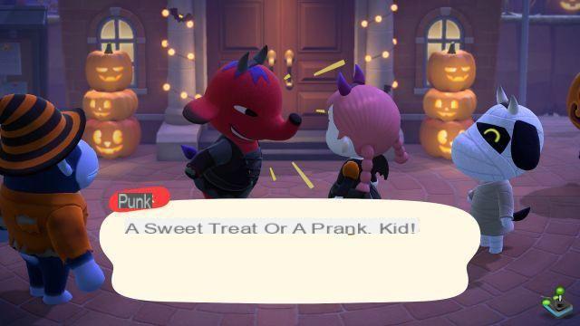 October update for Halloween, the info on the update in Animal Crossing: New Horizons