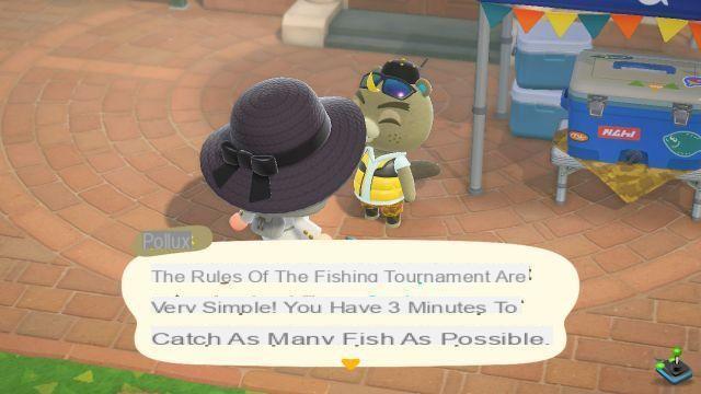Animal Crossing New Horizons: Pólux y el pez, información del personaje