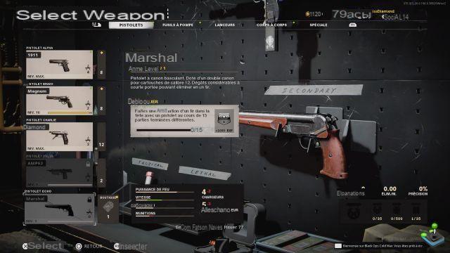 Call of Duty: Black Ops Cold War/Warzone: Comentar desbloquear la pistola Marshal