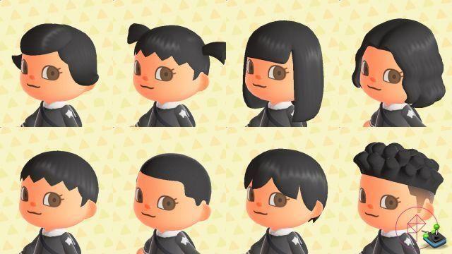 Animal Crossing New Horizons: Hairstyles, change cut and color