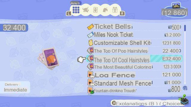 Animal Crossing New Horizons: Penteados, mudança de corte e cor