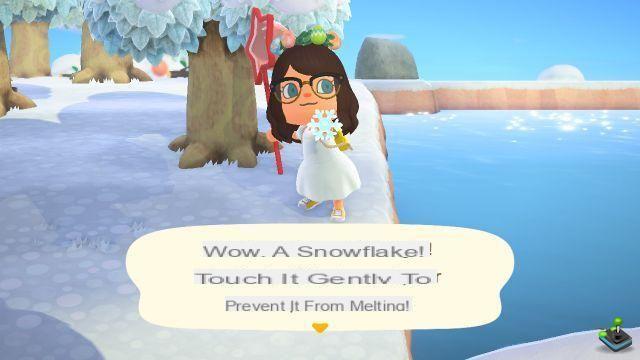 Where to find snowflakes in Animal Crossing: New Horizons?
