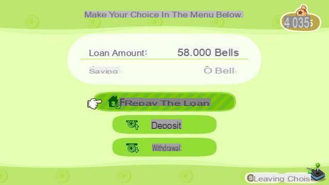 Animal Crossing New Horizons: Loans, all loans and how to repay them, guide and tip