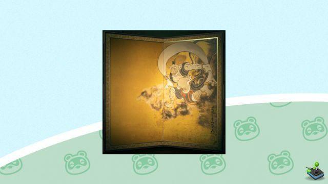 Wild canvas (right) Animal Crossing, true or false at Rounard?