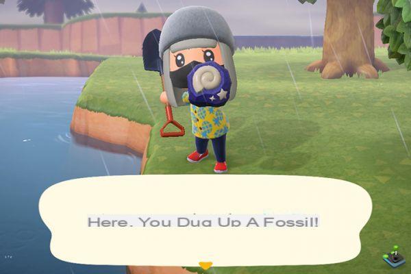 Animal Crossing New Horizons: Fossils, cómo usar la pala, guía y punta