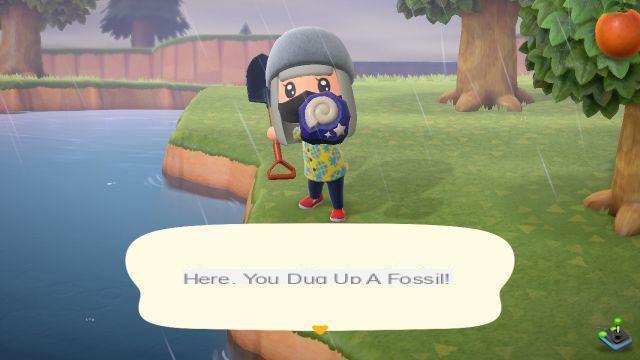 Animal Crossing New Horizons: Fossils, como usar a pá, guia e ponta