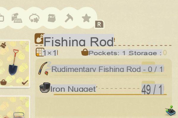 Animal Crossing New Horizons: Fishing rod, how to get the DIY plan?