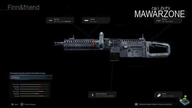 Call of Duty: Modern Warfare/Warzone: Miglior equipaggiamento per FiNN LMG