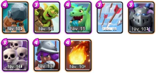 3 Clash Royale arena deck, the best decks to win