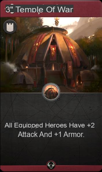 Artifact: Temple of War Info and Map Details