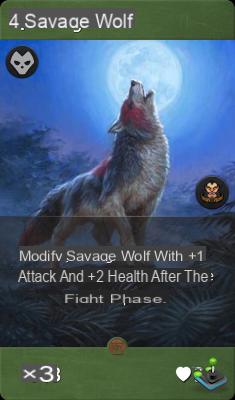 Artifact: Savage Wolf Card Info and Details