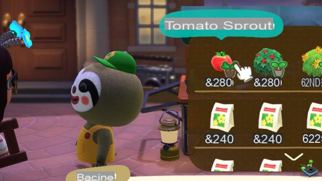 Tomato in Animal Crossing: New Horizons, how to get it?