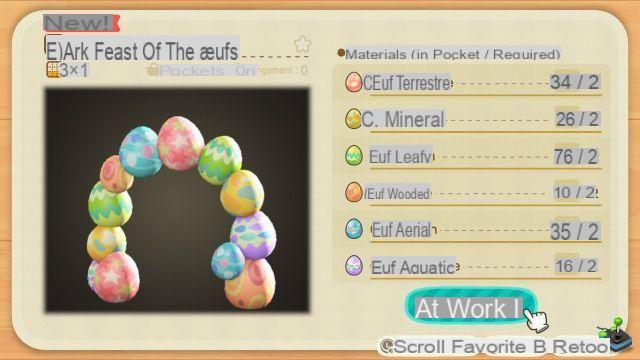 Animal Crossing New Horizons: tutti i piani e gli oggetti fai-da-te del Festival delle uova e di Pasqua