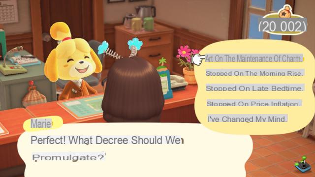 Stopped Animal Crossing New Horizons, how does it work?