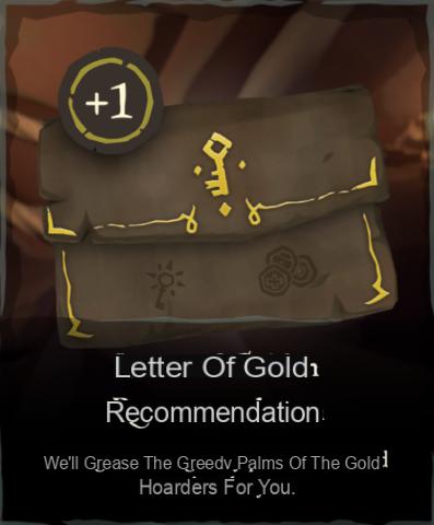 What is a Letter of Recommendation in Sea of ​​Thieves?
