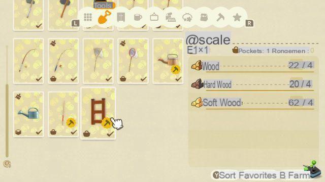 Animal Crossing New Horizons: Scale, how to get the DIY plan?