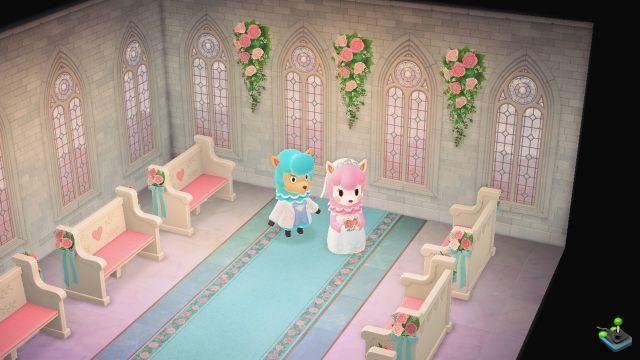 Animal Crossing wedding photo, how to make them?