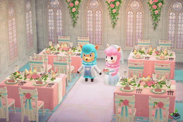 Animal Crossing wedding photo, how to make them?
