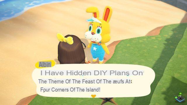Animal Crossing New Horizons: Albin, Páscoa e Festival do Ovo