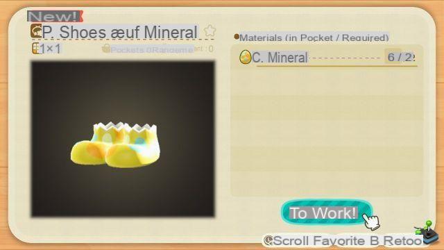 Animal Crossing New Horizons: Mineral egg, how to get it?