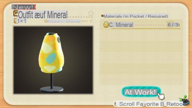 Animal Crossing New Horizons: Mineral egg, how to get it?