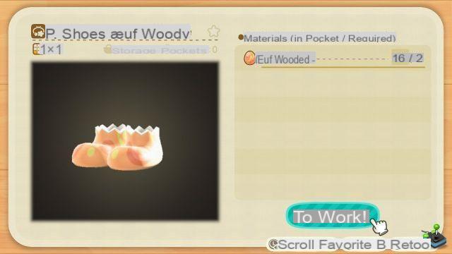 Animal Crossing New Horizons: Wooded egg, how to get it?