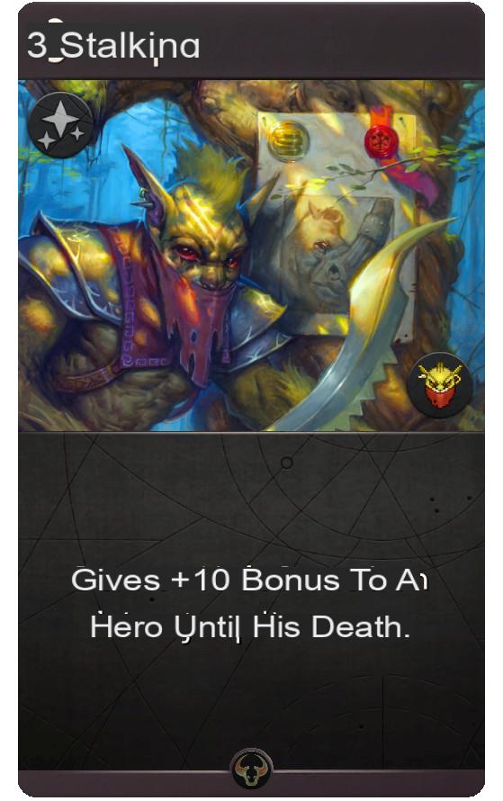 Artifact: Hero cards, full list