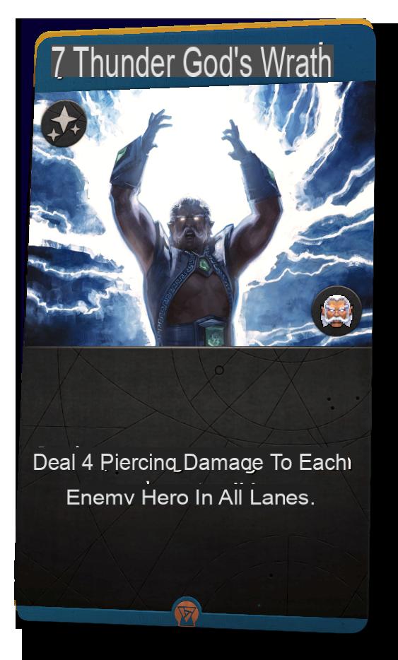 Artifact: Thunder God's Wrath Info & Card Details