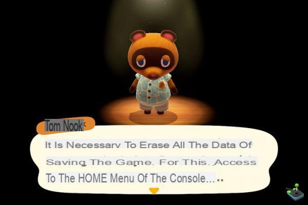 Animal Crossing New Horizons: Delete and restart a game, guide and tip
