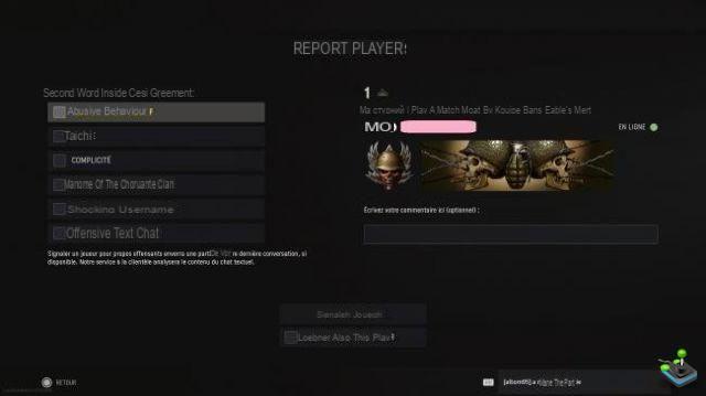 Call of Duty: Vanguard: How do I report cheaters?