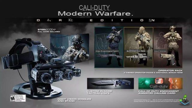 Call of Duty: Modern Warfare: Detalles de las diferentes ediciones