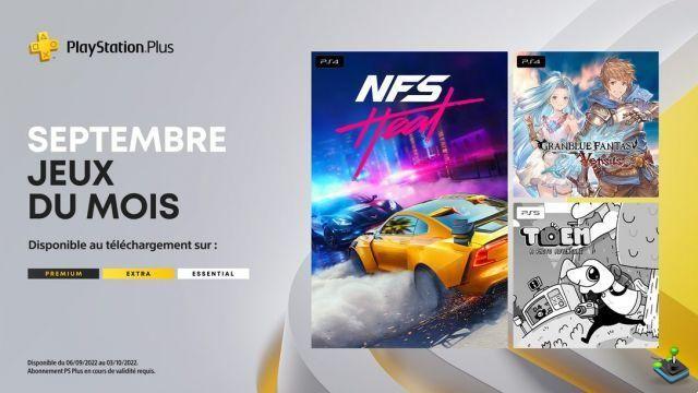 PS Plus Extra y Premium: todos los juegos del mes de septiembre de 2022
