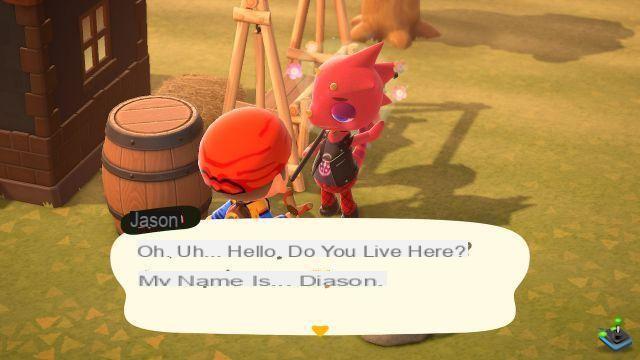 Animal Crossing New Horizons: Djason y las tarántulas, información del personaje