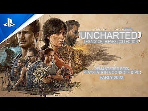 Two Uncharted games are remastered for PS5, PC