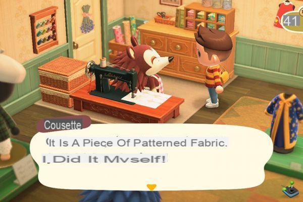 Animal Crossing New Horizons: Cousette, patterns offered for customizing furniture