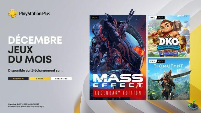 PS Plus Extra y Premium: todos los juegos del mes de diciembre de 2022