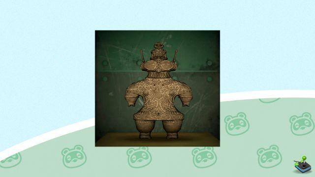 Estatueta antiga de Animal Crossing, verdadeira ou falsa em Rounard?