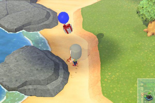 Animal Crossing New Horizons: Balloon gifts, how to catch them? Guide and tip