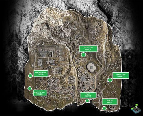 CoD: Warzone : Codes bunker