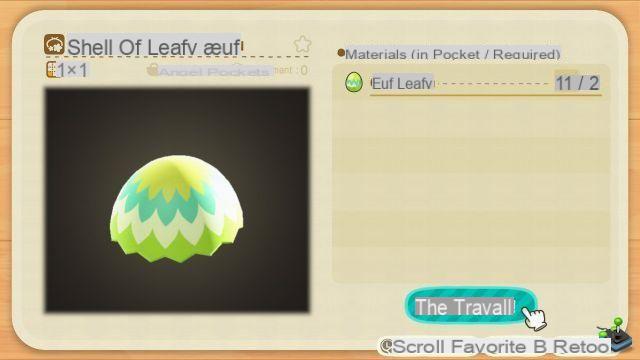 Animal Crossing New Horizons: Leafy Egg, how to get it?
