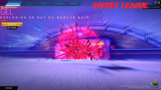 Tienda de Rocket League 11 de diciembre de 2022