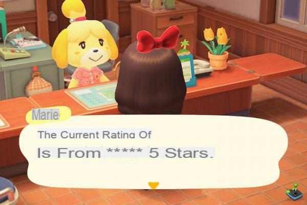 5 stelle in Animal Crossing: New Horizons, come ottenerle?
