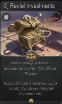 Artefato: Investimentos Revtel, informações e detalhes do cartão