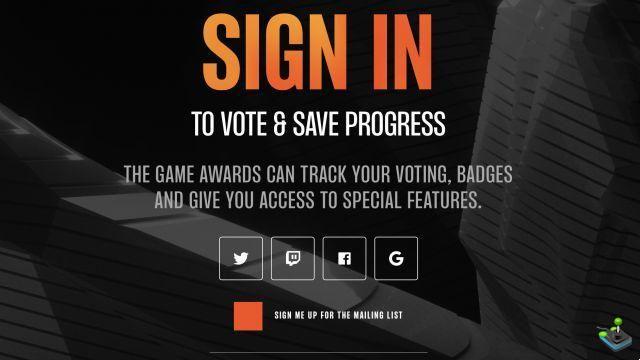 The Game Awards 2022 : Comment voter ?
