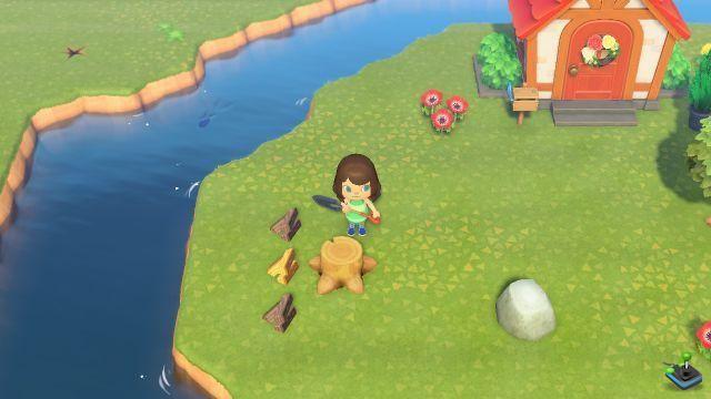 Animal Crossing New Horizons: corte uma árvore, guia e dica