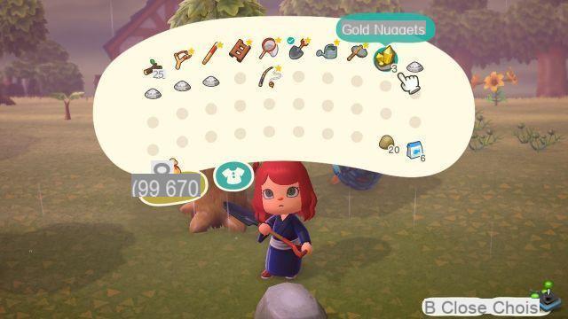 Animal Crossing New Horizons: Gold nuggets, how to get them and what to do with them?