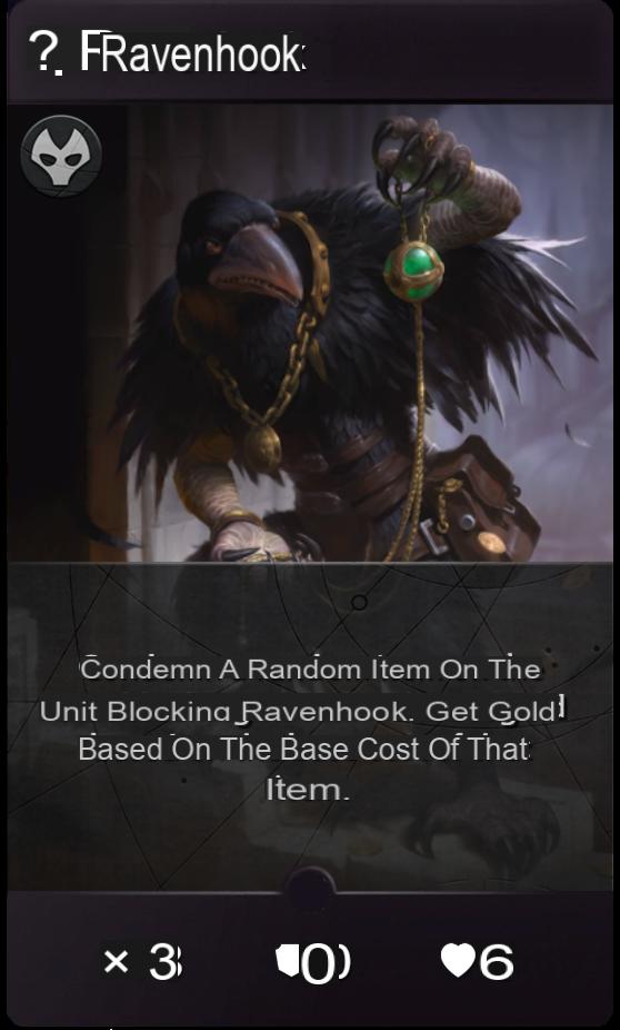 Artifact: Black cards, full list
